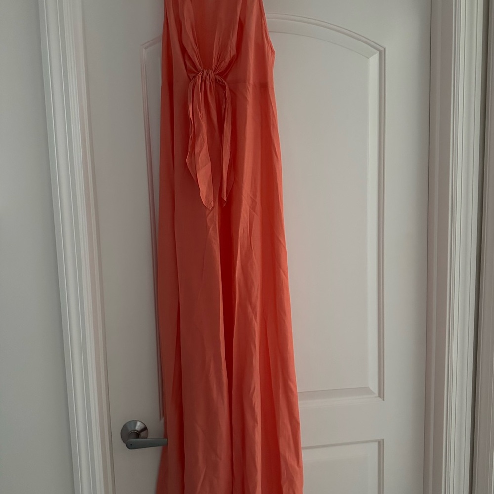 J. Crew Vibrant Coral Dress